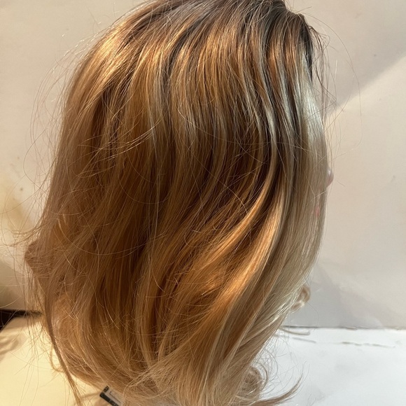 Smile Everyday Blonde Wig Human Hair Blend - Picture 2 of 8